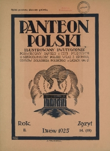 Panteon Polski. R.II, z.14 (18)