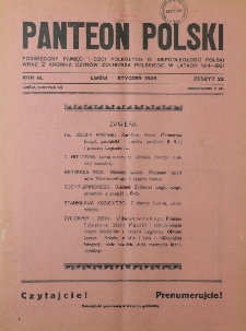 Panteon Polski. R.III, z.22