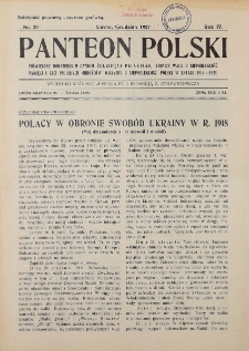 Panteon Polski. R.IV, z.39