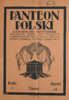 Panteon Polski. R.V, z.42