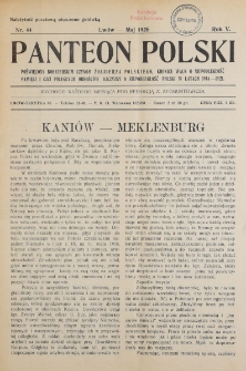 Panteon Polski. R.V, z.44