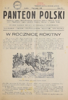 Panteon Polski. R.VI, z.57