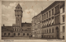 Kreuzburg : Nachodplatz und Wasserturm