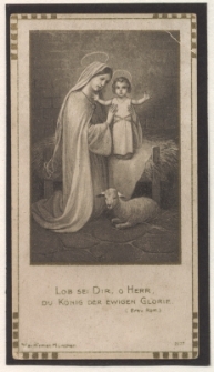 Lob sei Dir, o Herr, du Konig der ewigen Glorie.