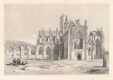 Melrose Abbey from the South
