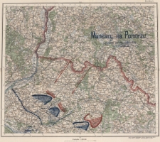 Manewry na Pomorzu : Sytuacja strony niebieskiej 17 VIII o godz. 20