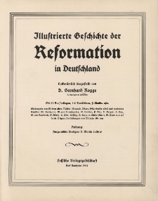Illustrierte Geschichte der Reformation in Deutschland
