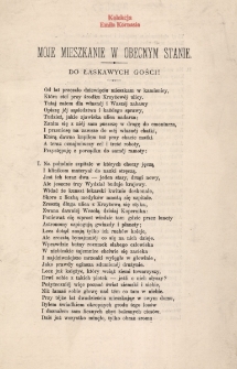 Moje mieszkanie w obecnym stanie : do łaskawych gości!