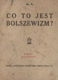 Co to jest bolszewizm?