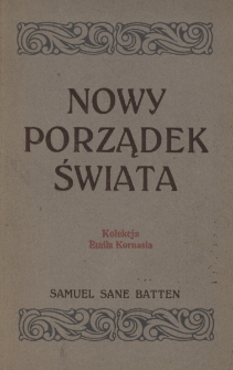 Nowy porządek świata