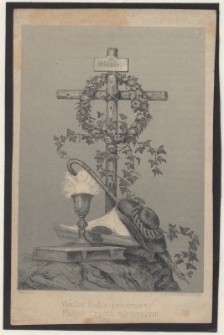 Vexilla Regis prodeunt Fulget Crucis misterium.