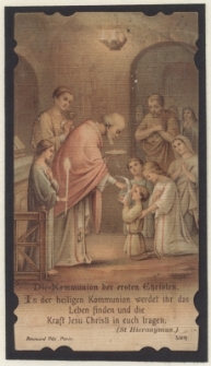 Die Komunnion der ersten Christen