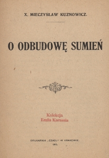 O odbudowę sumień