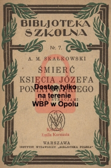 Śmierć księcia Józefa Poniatowskiego