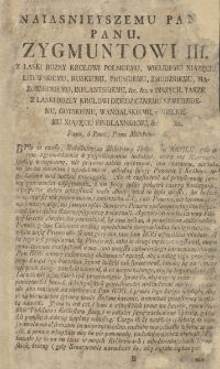 Statut Wielkiego Xięstwa Litewskiego, Naprzod, za Naiaśnieyszego Hospodara Krola Jegomosci Zygmunta III., w Krakowie w Roku 1588. Drugi raz w Wilnie, w Roku 1619. z pokazaniem zgody y r&oacute;żnice Statutow Koronnych y W. X. L. Trzeci raz za... Władysława IV... w Roku 1648. z przydaniem Konstytucyi od Roku 1550. do 1647. Czwarty raz, za... Jana Trzeciego... w Roku 1698. Z przyłożeniem pod Artykuły Konstytucyi Seymowych od Seymu Roku 1550. aż do Seymu Roku 1690. Oboygu N&aacute;rodom służących... Teraz zaś piąty raz za... Augusta Trzeciego przedrukowany