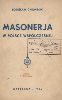 Masonerja w Polsce współczesnej