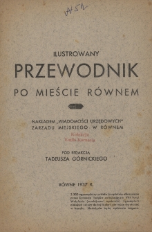 Ilustrowany przewodnik po mieście Równem