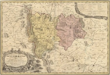 Principatvs Silesiae Mvnsterbergensis exactissima Tabula Geographica : exhibens Circvlos ejusdem Mvnsterberg et Frankenstein una cum adjacentibus Civitatibus Reichenstein et Silberberg ad Principatum Bregensem alias pertinentibus / a I. W. Wieland... delineata, ob praematuram mortem Authoris denuo rectificata per... Matthaevm a Schvbarth...