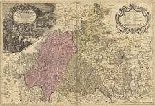 Principatvs Silesiae Schwidnicensis Secundum ejusde[m] Circvlos Schweidnitz, Striegav, Bolckenhain-Landeshut & Reichenbach divisi... a I. W. Wieland... dimensi exactissima Tabula Geographica, ob praematuram mortem Authoris denuo rectificata per... Matthaeu[m] Schubarth...