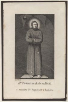 Sty. Franciszek Seraficki z kościoła O.O. Kapucynów w Krakowie