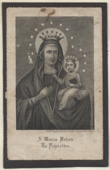 S. Maria Pshov. Na Pamiatku.