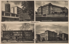 Oppeln : Neuses Regierungsgebäude, Reichsbahndirektion, Landeshaus, Reichpostdirektion