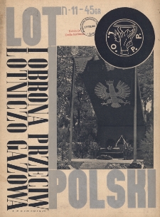Lot Polski i Obrona Przeciwlotniczo-Gazowa, R. XIV, Nr 11