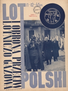 Lot Polski i Obrona Przeciwlotniczo-Gazowa, R. XIV, Nr 12