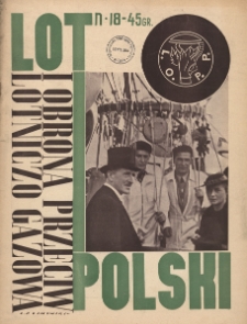 Lot Polski i Obrona Przeciwlotniczo-Gazowa, R. XIV, Nr 18
