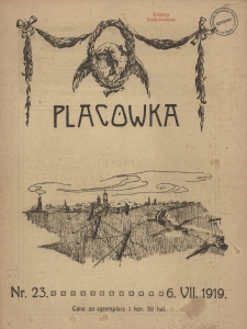 Plac&oacute;wka : tygodnik wojskowy, społeczny, naukowy i literacki, Rok I, Nr 23
