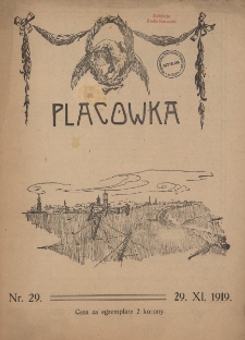 Placówka : tygodnik wojskowy, społeczny, naukowy i literacki, Rok I, Nr 29