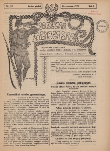 Gazetka Żołnierska, R.1, Nr 10