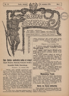 Gazetka Żołnierska, R.1, Nr 13