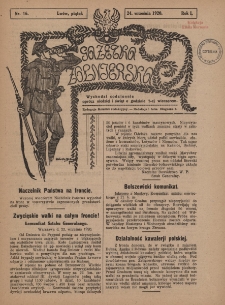 Gazetka Żołnierska, R.1, Nr 16