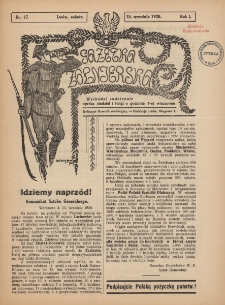 Gazetka Żołnierska, R.1, Nr 17