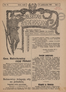 Gazetka Żołnierska, R.1, Nr 31