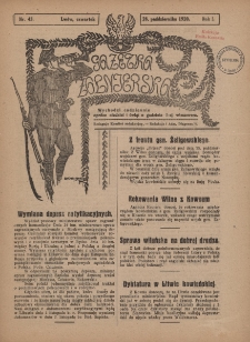 Gazetka Żołnierska, R.1, Nr 43