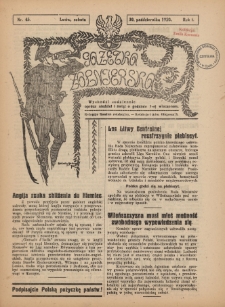 Gazetka Żołnierska, R.1, Nr 45