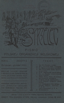 Strzelec : miesięcznik, pismo polskich związk&oacute;w strzeleckich, R. 2, Z. 2