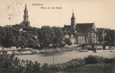 Oppeln : Blick auf die Stadt