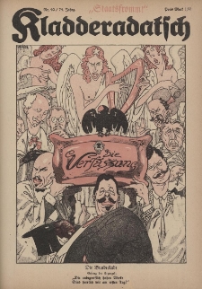 Kladderadatsch 1921, Nr.40, Jg.74