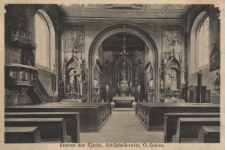 Alt-Schalkowitz : Inneres der Kirche