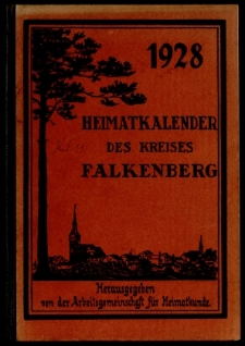 Heimatkalender des Kreises Falkenberg, 1928