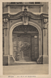 Bautzen : alte T&uuml;r in der Schlossstrasse