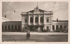 Mähr. Schönberg : Bahnhof Gauu Sudetenland