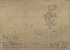 Betstunde St. Marien - Domkirche Glogau 1939