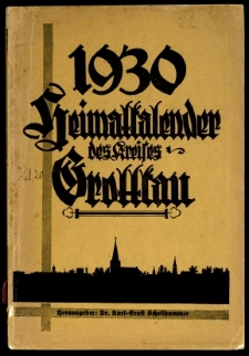 Heimatkalender des Kreises Grottkau, 1930