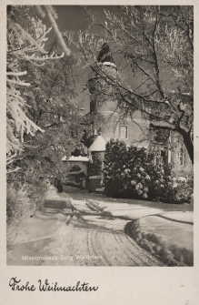 Missionshaus Burg Waldstein : Frohe Weihnachten