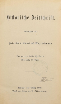 Historische Zeitschrift