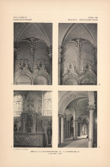 Tafel 158 Rococo-Neuklassicismus : Breslau Klosterstrasse 119 ; Oberpräsidium ; Glogau Dom